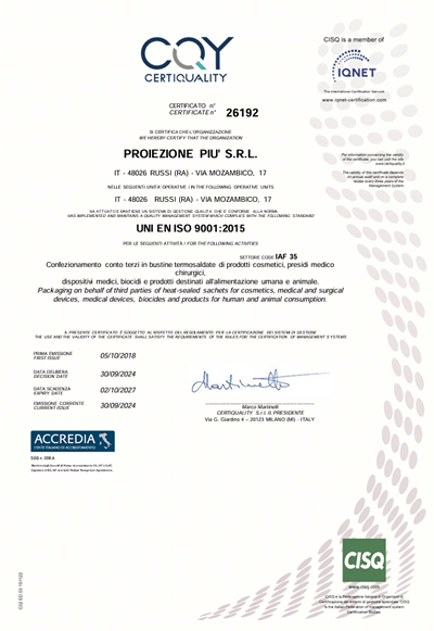 Scarica il PDF ISO 9001:2015